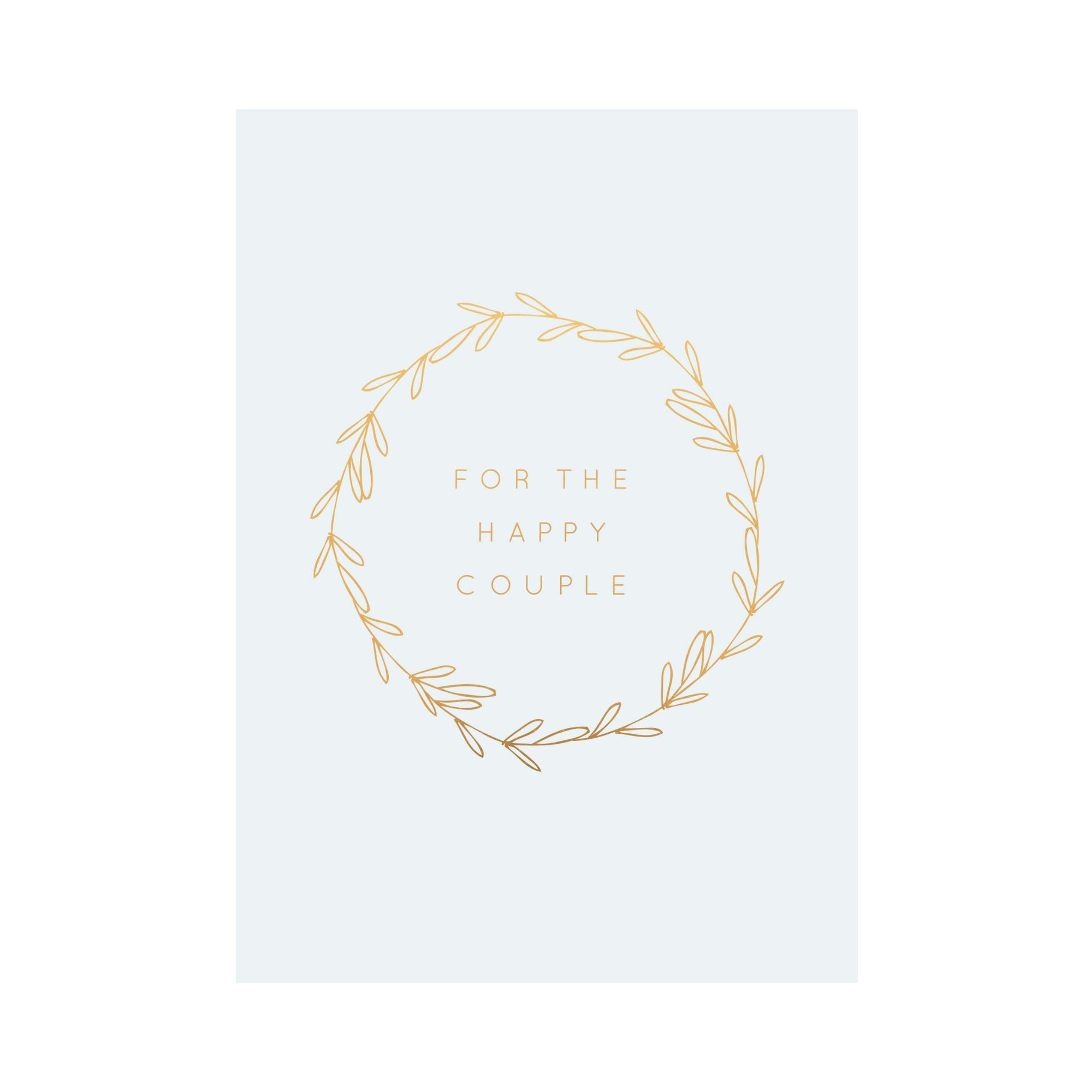 Greeting Card WEDDING - HAPPY COUPLE